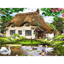 Diamond Painting Cross Stitch Landscape Diamond Embroidery Icon Scenic Full