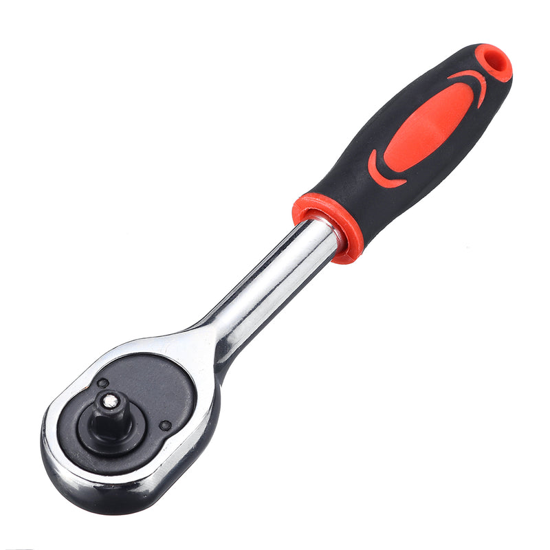 46Pcs 1/4inch Car Repair Socket Tools Set Spanner Ratchet Wrench Kit Hand Tools