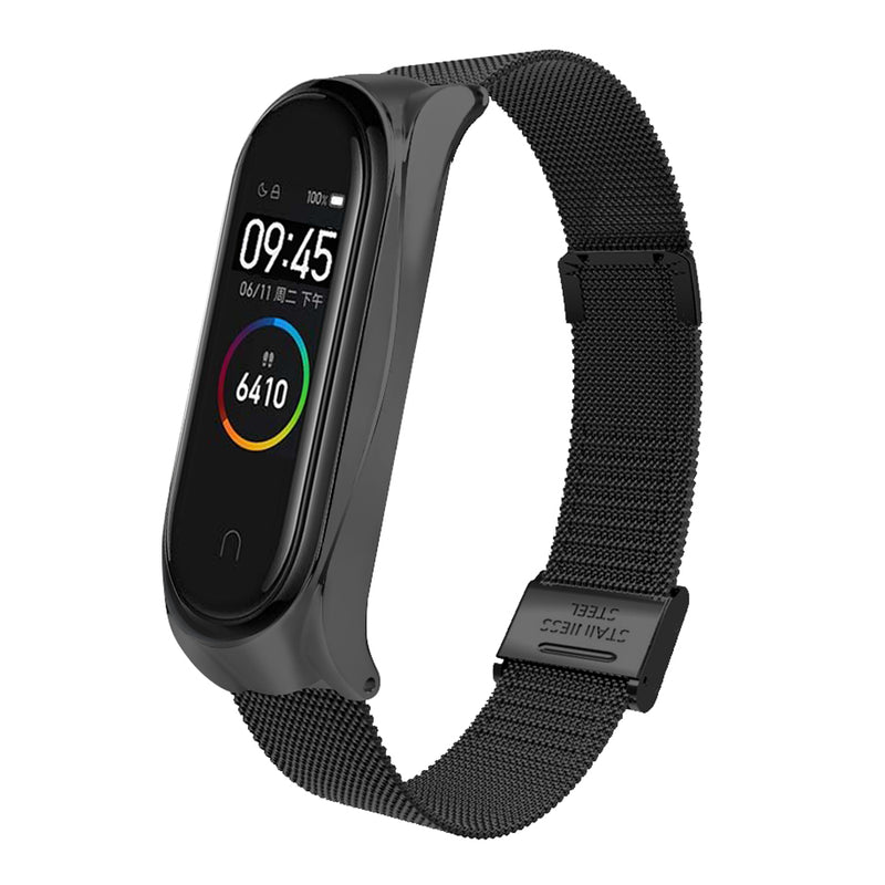 Bakeey Metal Watch Band Milan Stainless Steel Watch Strap for Xiaomi Mi band 4 Smart Watch