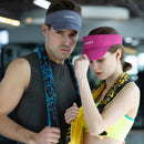 Santo Women Men Outdoor Running Empty Top Hat Sport Marathon Visor Cap UltraK9N2