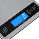 MATCC 15kg Digital Electronic Scale Kitchen Scale Stainless Steel Food Scale With LCD Backlight
