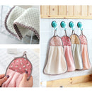 Coral Velvet Bathroom Supplies Soft Hand Towel Absorbent Cloth Dishcloths H Y1E9
