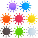 Water-Drop Shape Silicone Drink Coasters Table Cup Mat Home Decor Drink Cup A5R4