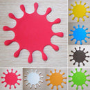 Water-Drop Shape Silicone Drink Coasters Table Cup Mat Home Decor Drink Cup A5R4