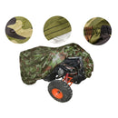 Atv Motorcycle Camouflage Dust Cover Sun Protection Waterproof Protective C B2V8