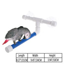 1X(Parrot Shower Rack Stand Station Stick Parrot Bath Supplies Pet Parrot T