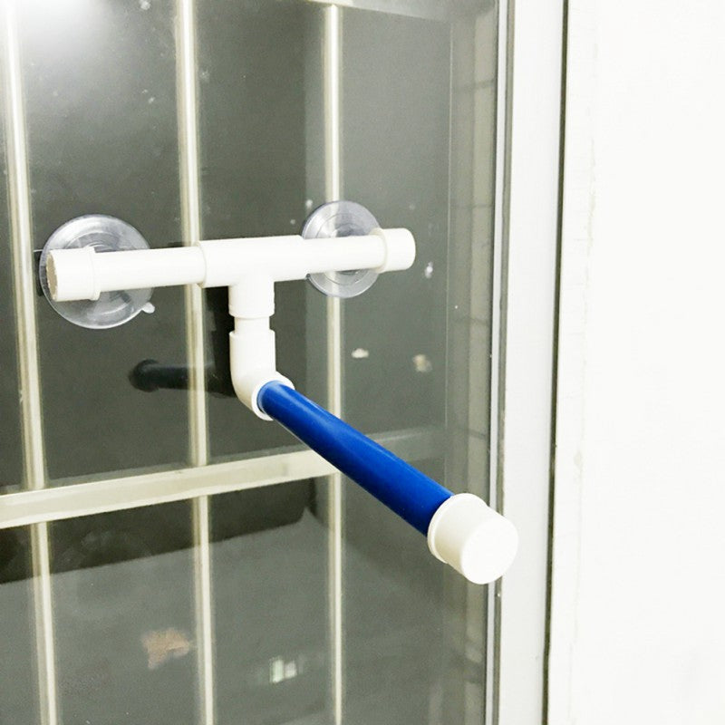1X(Parrot Shower Rack Stand Station Stick Parrot Bath Supplies Pet Parrot T