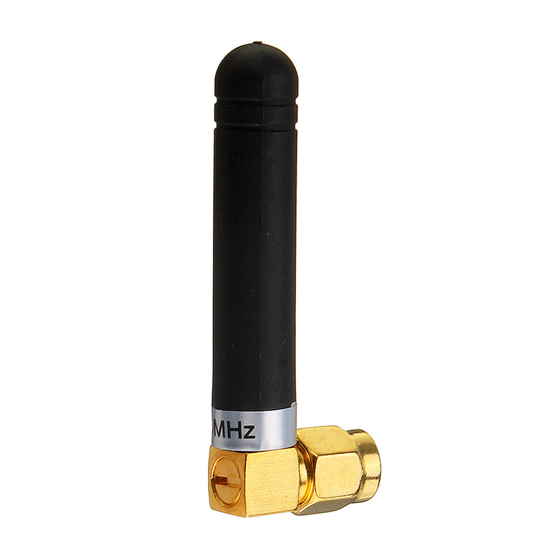 433MHz SW433-WT36 Gold-plated Small Elbow Bar Antenna Communication Antenna