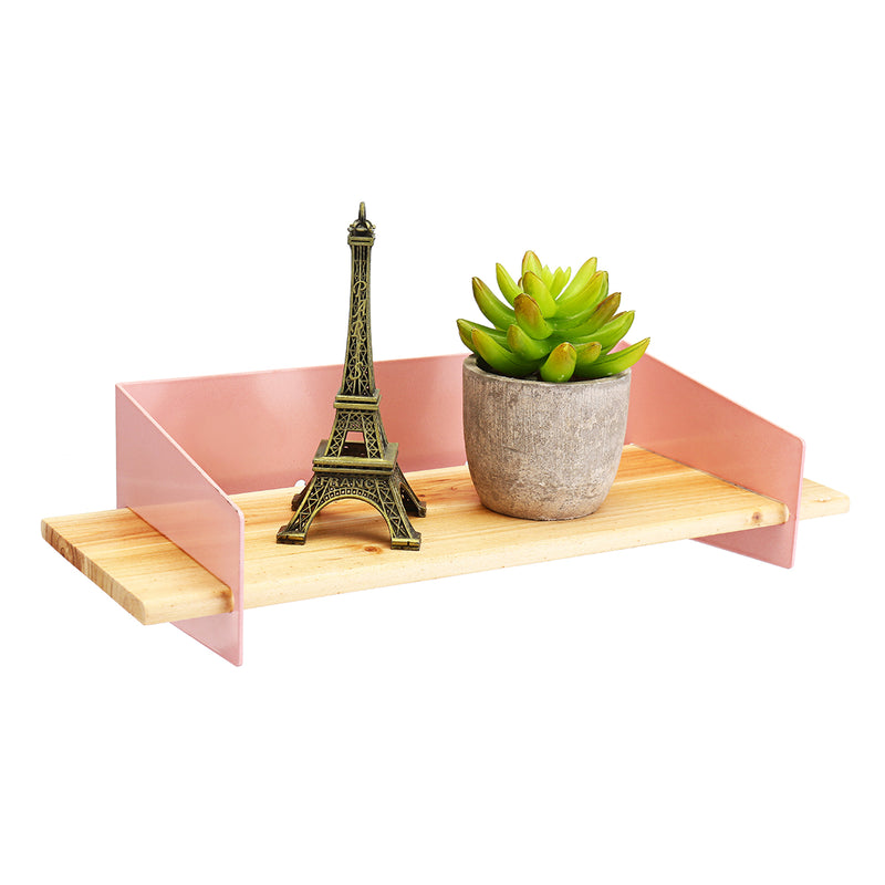 Nordic Wall Shelf Household Wooden Hanging Holder Storage Wall Mount Rack Home Decorations