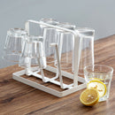1X(Metal Steel Mug Holder Hanger Kitchen Stand Organizer Drinkware Drying R