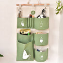 1X(Decorative Home Organizer Wall Door Pouch Holder Closet Hanging Storage