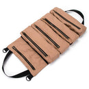 Super Tool Roll, Large Wrench Roll, Big Tool Roll Up Bag, Canvas Tool Organ O5B8