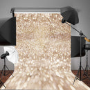 3x5FT  5x7FT Vinyl Beige Glitters Shining Photography Background Backdrop Studio Prop