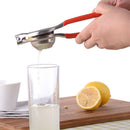 1X(Stainless Steel Manual Premium Quality Metal Lemon Lime Squeezer Citrus