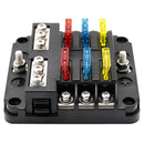 DC 12-32V Truck Motorhome Boat Bus Bar Power Distribution Block Double Busb