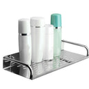 1X(Bathroom Stainless Steel Wall Storage Shelf Shower Corner Organizer Rack