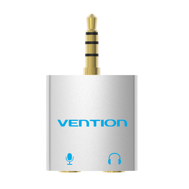 Vention 3.5mm Audio Splitter Connector 1 Male to 2 Female Adapter For Headphone PC Smartphone MP3
