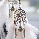 Beautiful Feather Car Decor Car Rear Mirror Feather Decor Pendant Wind Chim