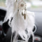 Beautiful Feather Car Decor Car Rear Mirror Feather Decor Pendant Wind Chim