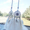 Beautiful Feather Car Decor Car Rear Mirror Feather Decor Pendant Wind Chim