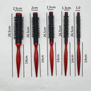 Nylon Hair Round Brush Roller Comb Form Handle For Diy Hairstyle Salon Hair
