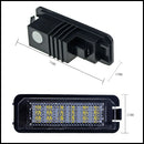 2Pcs 12V Led Number License Plate Light Lamps For Golf 4 5 6 7 Car License