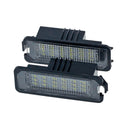 2Pcs 12V Led Number License Plate Light Lamps For Golf 4 5 6 7 Car License