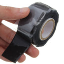 Suleve SRT01 25mm Wide Black Self Fusing Silicone Tape Emergency Rescue Repair Tape