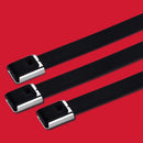 1X(100Pcs/Lot,4.6Mmx300Mm Pvc Plastic Coated Ss304 Stainless Steel Cable Ti