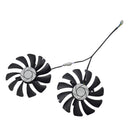 New 1 Pair Card Fan 85Mm Ha9010H12F-Z 4Pin Cooler Fan Replacement For Msi G T7A2