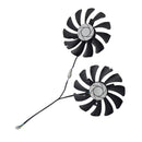 New 1 Pair Card Fan 85Mm Ha9010H12F-Z 4Pin Cooler Fan Replacement For Msi G T7A2