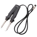902 Esd Smd Double Soldering Iron Tweezer Handle Clip Heating Plier Solderi B5J1