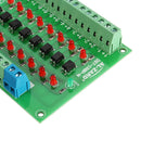 8 Channel 12V To 3.3V Optocoupler Isolation Module PLC Signal Level Voltage Conversion Board