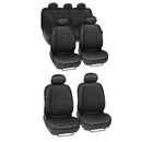4pcs Car Universal Pu Leather Seat Cover Cushion Wear Protector Seat Cover V2U9