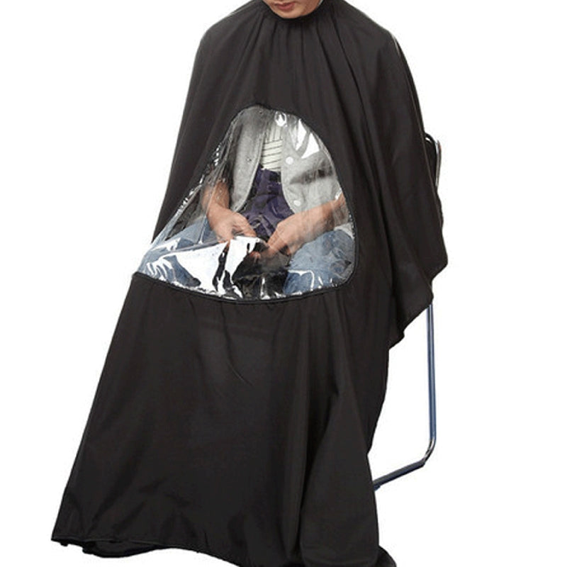 Hair Cutting Cape Salon Hairdressing Hairdresser Transparent Visible Haircu Y1D6