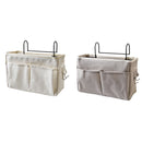 Cloth Bedside Hanging Storage Bag Holder Organizer For Dorm Hospital Bed Ra