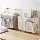 Cloth Bedside Hanging Storage Bag Holder Organizer For Dorm Hospital Bed Ra