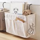 Cloth Bedside Hanging Storage Bag Holder Organizer For Dorm Hospital Bed Ra