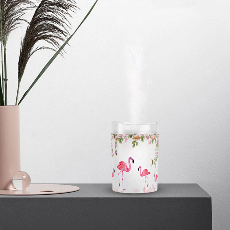 300ML Smart Aromatherapy Humidifier Nano Light Night Candlelight Humidifier