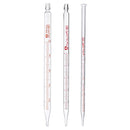 10Pcs/Lot 1/2/5/10ml Plastic Head Graduated Glass Dropper Pipette With Scale