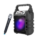 Portable bluetooth Wireless Speaker Subwoofer Square Dance 3D Surround Sound TF Card Music Player with Microphone