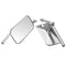 8mm Square Retro Classic Motorcycle Rear View Mirrors For Harley Thruxton Bonneville