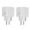 2pcs 15A EU DoHome HomeKit WiFi Smart Plug Home Power Switch Socket Outle 2.4GHzNet Works with Alexa/Google Assistant Timer No Hub Required