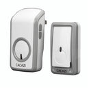 CACAZI Wireless Doorbell AC 110-220V Ultra Long Distance 350M Remote Door Bell 48 Chimes 6 Volume