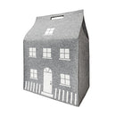 Ins Swiss Style Toys House Storage Bag Wool Felt Home Decoration For Clothe