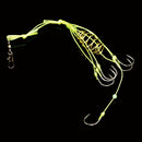 4 Pcs/Set Bomb Fishing Hook Fishing Feeder Bomb Proof Hanging Explosion Hoo B9R6