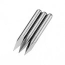 Drillpro 10pcs 3.175mm Shank 30 Degree 0.1/0.2/0.3mm Tip Engraving Bit CNC Tool