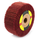 Non-Woven Scouring Pad 8Inch Grinding Wheel Flap Mop Polishing Wheel Disc 3 Q9M9