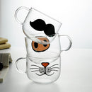 540Ml Novelty Glass Cup Mugs Coffee Tea Milk Breakfast Mug Creative Gifts P D8J5