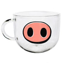 540Ml Novelty Glass Cup Mugs Coffee Tea Milk Breakfast Mug Creative Gifts P D8J5